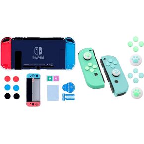 HEATFUN Nintendo Switch Protective Case with Thumb Grips