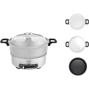 Joydeem 2 in 1 Electric Hot Pot and Grill Pan
