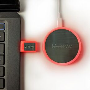 The Ultimate MuteMe Bundle - Desktop Original + Laptop Mini USB-A for Home Office, Work Office, or Gaming