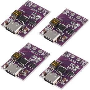 2pcs Type-C QC AFC PD2.0 PD3.0 to DC Fast Charge Decoy Trigger Polling Detector USB-PD Notebook Power Supply Change Board Module Support 5V 9V 12V 15V 20V Fixed Voltage Output