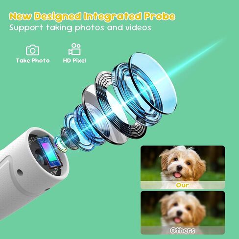 Kids Monocular for Bird Watching & Astronomy - Digital Telescope with Self-Timer, STEM Toy for Ages 3-10, Boys Girls Camping Outdoor Exploration (White) in Saudi Arabia