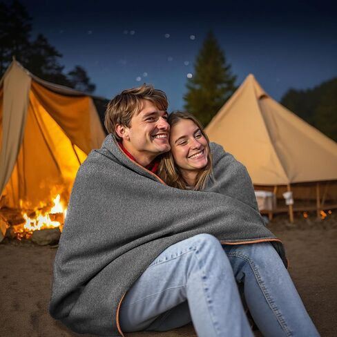 Large Military Wool Blanket - Warm & Thick Emergency Survival Blanket Great for Camping, Outdoors, Sports Events, Picnics, 4.5 lbs, 64" x 88" (Maroon) in Kuwait