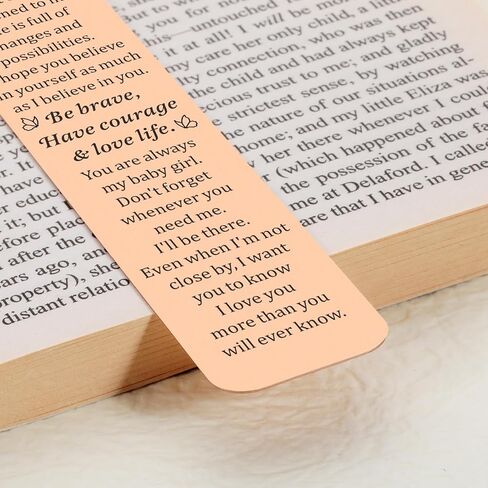 Gifts for Daughters Adult, Daughter Gifts from Mom, Mothers Day Gifts for Daughter, Birthday Gifts for Daughter Adult, Daughter Bookmark, Graudation Gifts for Teen Girls, Daughter Inspirational Gifts in Saudi Arabia
