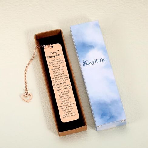 Gifts for Daughters Adult, Daughter Gifts from Mom, Mothers Day Gifts for Daughter, Birthday Gifts for Daughter Adult, Daughter Bookmark, Graudation Gifts for Teen Girls, Daughter Inspirational Gifts in Saudi Arabia