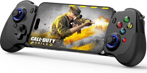 Crotrain Type-C Mobile Gaming Controller for Android & iPhone 16/iPhone 15 Series (USB C) Plug and Play Gamepad with Hall Effect Joysticks/Hall Trigger, for Xbox Cloud Gaming/PS Remote Play/PUBG/CODM in Kuwait