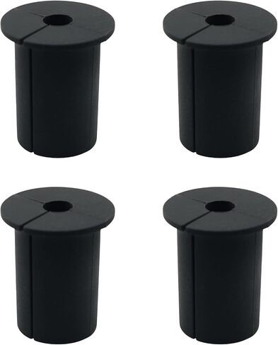 TAODAN 4PCS Silicone Rubber Cable Threading Sleeve Antenna Wall Sole Ring Wiring Kit TaiNet Cable Adapter Cable Protector for 3/4 Inch Wall Hole Wires Wall Plug Wall Hole Sleeve Black in Kuwait