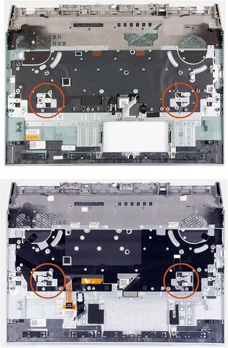 Deal4GO US-INTL QWERTY Orange Letter Backlit Keyboard RED Backlight (Non RGB) TJ0J6 0TJ0J6 Replacement for Dell G15 5510 5511 5515 5520 5521 5525 in Kuwait