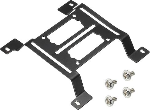 MECCANIXITY Water Cooling Pump Radiator Support Holder Arched Water Pump Bracket 116x115x1.4mm Black in Saudi Arabia