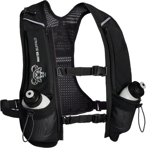 Water Buffalo Hydration Running Vest - Quiver Hydration Vest - Running Hydration Vest with Dual Water Bottles - Lightweight Water Backpack for Running, in Saudi Arabia