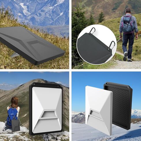 Starlink Mini Protective Cover, Durable Silicone Case Compatible with Starlink Mini Dish, Shockproof & Weatherproof Accessories for Outdoor Protection (Black) in Saudi Arabia