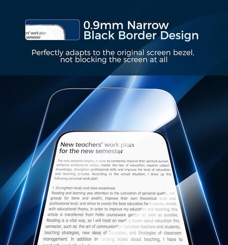 MAGIC JOHN 3rd Gen Upgraded for iPhone 16 Pro Max Screen Protector 6.9 Inch,HD Clear,Shatterproof Tempered Film,Auto Dust-Elimination,Bubble Free,Easy Installation,2 Pack in Saudi Arabia