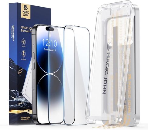 MAGIC JOHN 3rd Gen Upgraded for iPhone 16 Pro Max Screen Protector 6.9 Inch in Saudi Arabia