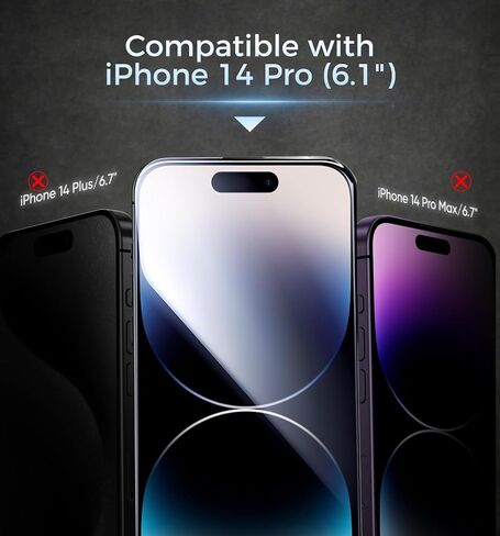 MAGIC JOHN 3rd Gen Upgraded for iPhone 16 Pro Max Screen Protector 6.9 Inch in Saudi Arabia