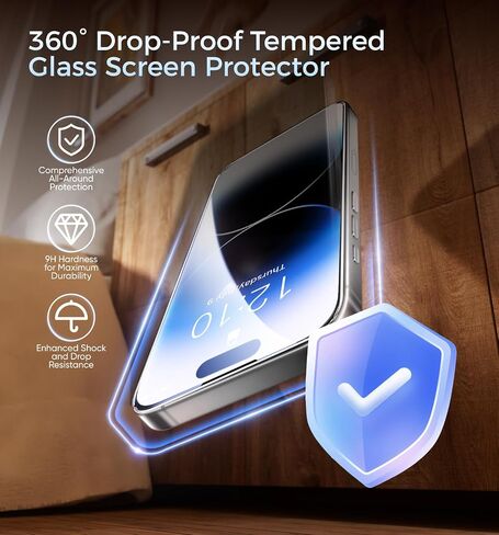 MAGIC JOHN 3rd Gen Upgraded for iPhone 16 Pro Max Screen Protector 6.9 Inch in Saudi Arabia