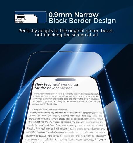 MAGIC JOHN 3rd Gen Upgraded for iPhone 16 Pro Max Screen Protector 6.9 Inch in Saudi Arabia
