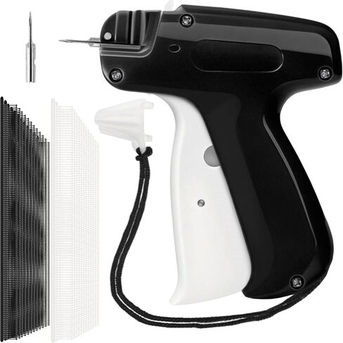 Mini Stitch Gun for Clothes, Micro Tagging Gun Kit with 3000 Micro Fasteners(White & Black) and 2 Fine Metal Steel Needles, Quick Clothing Fixer, Not Easily Jam(Rose) in Saudi Arabia