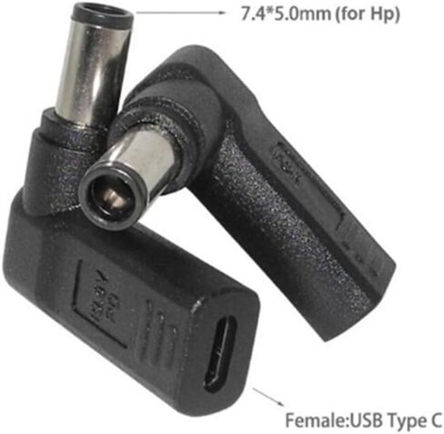 USB-C to 5.5mm x1.7mm Adapter, PD Type C USB-C Male to DC 5.5 X 1.7mm Male Adapter Made for Acer Laptop Series in Kuwait