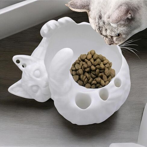 وعاء تخزين خيوط حالم ثلاثي الأبعاد ، وعاء خيوط حرفي للكروشيه والحياكة ، منظم حامل الغزل الجميل ، ديكور زخرفة سطح المكتب ، الديكور الداخلي للفتيات ، مثالي للقطط تغذية وعاء in Kuwait