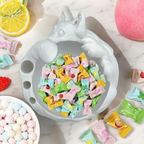 وعاء تخزين خيوط حالم ثلاثي الأبعاد ، وعاء خيوط حرفي للكروشيه والحياكة ، منظم حامل الغزل الجميل ، ديكور زخرفة سطح المكتب ، الديكور الداخلي للفتيات ، مثالي للقطط تغذية وعاء in Kuwait