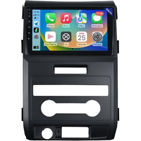 9'' Android 13 Car Radio Stereo - for Ford 2009-2012 F150/F-150 CarPlay & Android Auto Touchscreen, 2GB+64GB Head Unit,with Wireless SWC,GPS,WiFi,Bluetooth,FM,RDS,DSP,Backup Camera