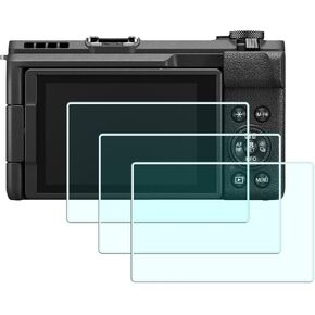 واقي شاشة V1 متوافق مع كاميرا Canon PowerShot V1 (للملحقات) ، 0.3 ملم عالي الوضوح 9H صلابة LCD Premium Glass Protection Cover [3 Pack]