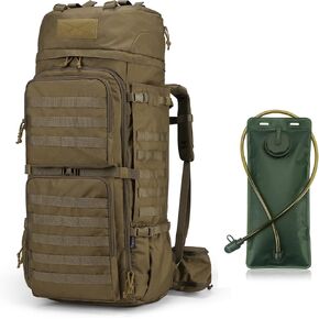 Mardingtop 75L Internal Frame Backpack + 2.5L Leak Proof Water Bladder