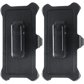 [2 Pack] iPhone 16 Plus (6.7") Replacement Belt-Clip Holster Compatible with Otterbox Defender Series Case