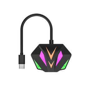 Type-C to Ethernet Adapter, 1000Mbps RJ45 Wired Internet Adapter,Plug and Play,Driver-Free,Network Adapter for Laptop,PC,MacBook,Windows,MacOS,Linux(Black)