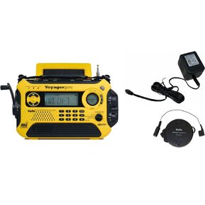 Kaito KA600 Voyager Pro Deluxe Bundle with Wall Adapter/Charger & External Antenna