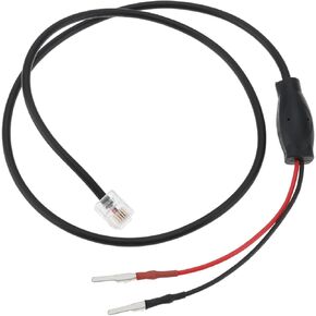 1pc RJ11 Rearview Mirror Plug Cord Radar Detector Power Cable 60cm Compatible with Escort Compatible with Valentine One Compatible with Uniden RJ11 Radar Detector(Middle Pin) in Kuwait