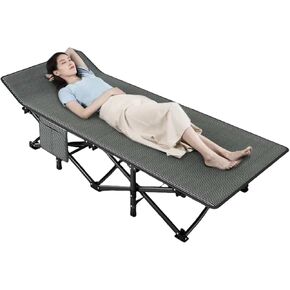 Outdoor Camping Bed is a Simple Folding Camping Bed. It Does not Require Installation and can be Used Immediately After Opening