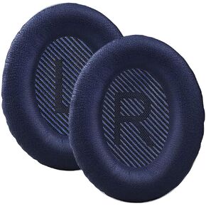 QC35 Headphones Replacement Ear Pads Quiet Comfort 35 Ear Cushions Earpads Compatible with Bose QC35/QuietComfort 35 and QC35 II/QuietComfort 35 II Headphones (Black)