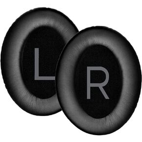 QC45 Replacement Ear Pads QuietComfort 45 Earpads Cushions Compatible with Bose QuietComfort 45(QC45), QuietComfort SE (QC SE), New QuietComfort Wireless Headphones (Black)