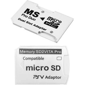 UCEC SD2Vita Adapter Dual Slot Micro SD/SDHC to Memory Stick Pro Duo Adapter
