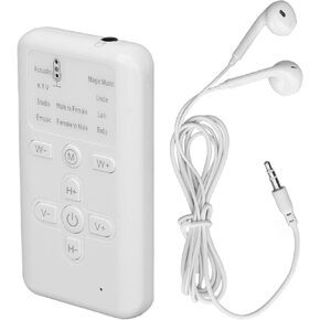 Portable Sound Card Voice Changer, Handheld Microphone Sound Card with Sound Multifunctional Effects, Plug and Play Voice Changer for Cell Phone, Computer, Tablet,