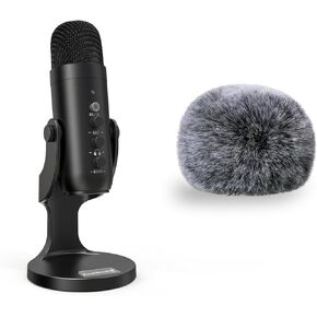 ZealSound Gaming USB Microphone k66 and d65k Furry Cover