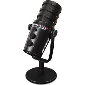 Dynamic Microphone for Gaming, Streaming,Podcast Recording - Computer Microphone with USB C Plug & Play, Noise Cancelling, Mute Gain Button - Studio-Quality Sound for PC/Laptop/PS5