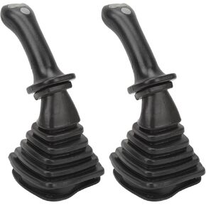 Acouto Excavator Joystick Handles 2Pcs 3 Button for DH DX150 215 225 300 370-9C, Replacement with Dust Cover