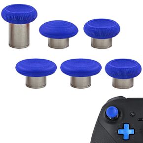 6 in 1 Swap Magnetic Thumbsticks Set for Xbox Elite Series 2 Controller,Replacement Joysticks Parts for Controller Elite Series 2/Elite Series 2 Core Controller(Blue)