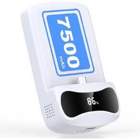 7500mah Battery for Meta Oculus Quest 3S/3/2 Head Strap, Extended 3H of Playtime
