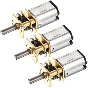 DMiotech 3pcs 3V 150RPM Rated Torque 2.5 Output Shaft Length 10mm Micro DC Speed Reduction Motor Mini Metal Gearbox Motor for RC Car Robot Model DIY RC Toys Engine in Kuwait