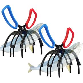 2Pcs Fishing Pliers Fish Grabber Tool Claw Fish Gripper Metal Fish Hook Remover Tool Fish Grippers for Fishing