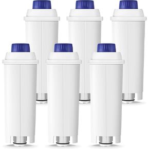 Coffee Machine Filters Replacement for DeLonghi Filter DLSC002, 5513292811, CFL-950, SER3017, Compatible with Delonghi Dinamica, Magnifica S, Eletta Explorer, BCO, EC, ETAM, EPAM & ECAM Serie (4-pack)