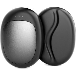 Rechargeable Hand Warmers, Electric Hand Warmers 5200mAh (2-Pack), 3 Heat Settings, Up to 18 Hours of Use, Ideal for Raynaud's Patients