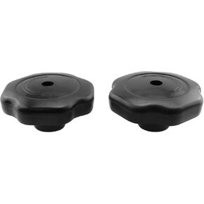 E-outstanding 2PCS Explosion-proof Pressure Cooker Handle Elastic Rotary Knob 19mm Bore Kitchen Lid Replacement Knob Universal For Lids Frying Pan Pan Glass Crock Pot Kettle Black