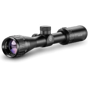 HAWKE Vantage 2-7x32 AO Mil-Dot Waterproof Fogproof Shockproof Aluminium Hunting Scope or Vantage 2-7x32 AO Mil-Dot Hunting Scope with Match Mount 2-Piece 1in Medium Weaver Scope Rings (Bundle)