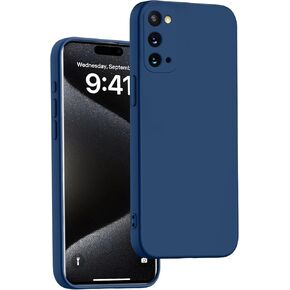 Designed for Galaxy S20 Plus Case,Silicone Slim Thin Shockproof [Soft] [Anti-Scratch] [Drop Protection],Red,MUS-XGJ-02-02 in Kuwait