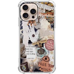 Case for iPhone 16 Pro with Renaissance Art Design,Cute Angel God Greek Mythology Painting,Clear Soft TPU Bumper Case,6.3"(Mythology,16pr)