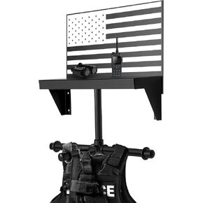 شماياو الجدار الجدار شركت الشرطة رف الواجب التكتيكي المعدات الحامل منظم على الظهر على الظهر Armor Plate Carrier Sets Storage Storage Higer Police Gift