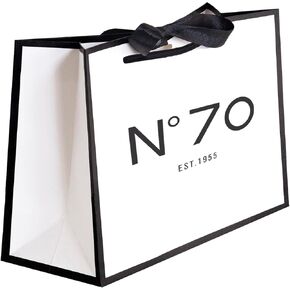 QLSKO 40th Birthday Keepsake Gift Paper Bag for Her Anniversary Party Present Shopping Tote Bags Women 40 Year Old Decorations Idea (1985 40th, Medium (Pack of 1))
